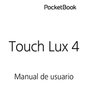 Pocketbook Touch Lux 4 Manual De Usuario