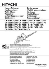 Hitachi CH105EC Instrucciones De Manejo