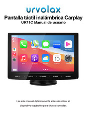 URVOLAX Carplay UR71C Manual De Usuario