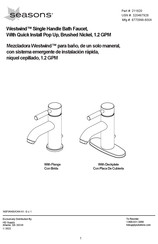 Seasons Westwind 67709W-8004 Instrucciones De Ensamblaje