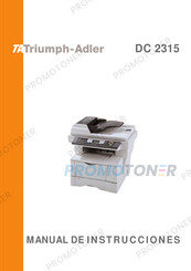 Triumph Adler DC 2315 Manual De Instrucciones