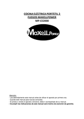 MAXELL POWER MP-CE2000 Manual Del Usuario