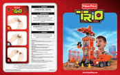 Fisher-Price Trio Bricks,Sticks and Panels P6834pr Manual Del Usuario