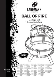 LANDMANN BALL OF FIRE Instrucciones De Montaje Y Uso