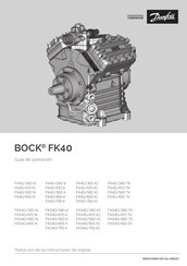 Danfoss BOCK FKX40/755 K1 Guía De Operación