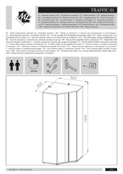 ML MEBLE TRAFFIC 01 Instrucción De Montaje