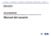 Denon AH-C830NCW Manual Del Usuario