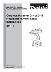 Makita XPH15 Manual De Instrucciones