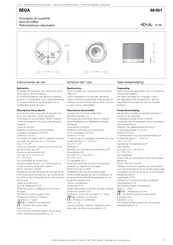 BEGA 66 051 Instrucciones De Uso