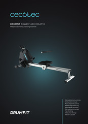 cecotec DRUMFIT ROWER 5500 REGATTA Manual De Instrucciones