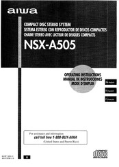 Aiwa NSX-A505 Manual De Instrucciones