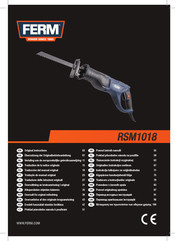 Ferm RSM1018 Traducción Del Manual Original