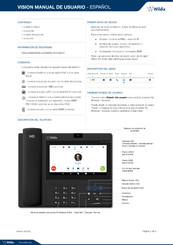 Wildix VISION Manual De Usuario