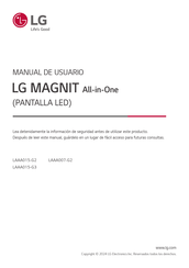 LG MAGNIT All-in-One LAAA007-G2 Manual De Usuario