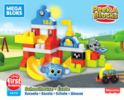 Fisher-Price Mega Bloks First Builders Peek A Blocks GRJ19 Manual Del Usuario