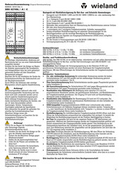 Wieland SNV 4274SL-C Manual Del Usuario