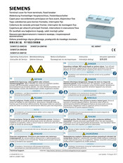 Siemens 3VW9724-0WD40 Instructivo