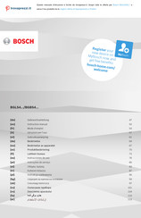 Bosch BGLS4SIL1 Instrucciones De Uso