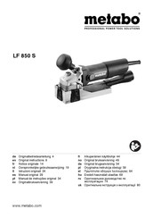 Metabo LF 850 S Manual Original