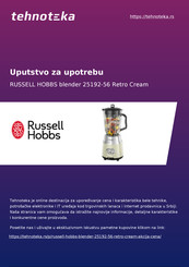 Russell Hobbs 25192-56 Manual Del Usuario