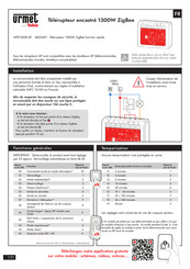 Urmet MTR1300E-UP Manual Del Usuario