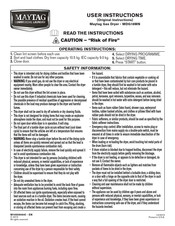 Maytag MDG18MN Instrucciones Para El Usuario