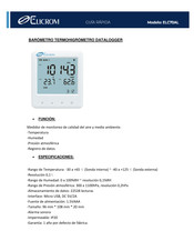 ELICROM ELC70AL Guía Rápida