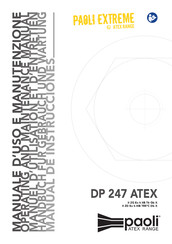 Paoli DP 247 ATEX Manual De Instrucciones