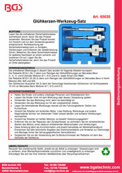 BGS technic 65630 Manual De Instrucciones