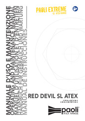 Paoli RED DEVIL SL ATEX Manual De Instrucciones