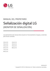 LG 55UL3J-N Manual Del Propietário