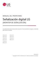 LG 55UL3J-B Manual Del Propietário