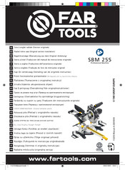 Far Tools SBM 255 Traduccion Del Manual De Instrucciones Originale