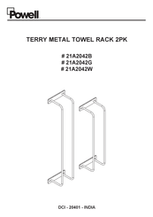 Powell TERRY 21A2042B Manual Del Usuario