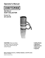 Craftsman 351.223140 Manual Del Operador