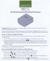 Respironics M Serie Guía De Configuración Rápida