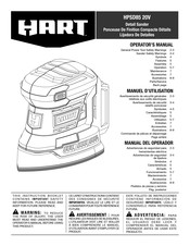 Hart HPSD85 Manual Del Operador