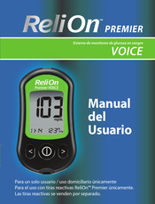 ReliOn Premier Voice Manual Del Usuario