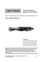 Craftsman 875.199330 Manual Del Propietário