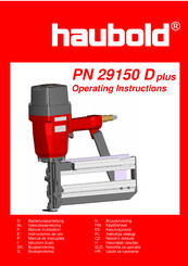 haubold PN 29150 D plus Instrucciones De Uso