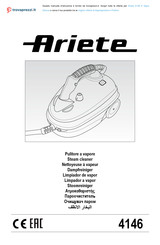 ARIETE 4146 X Vapor Deluxe Manual Del Usuario