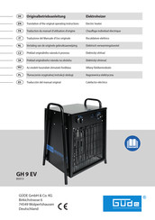 Gude 85013 Traducción Del Manual Original