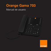 ORANGE Gama 703 Manual De Usuario