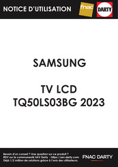 Samsung TQ50LS03BG Manual Del Usuario