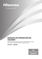 Hisense RD-22DC Manual De Operación