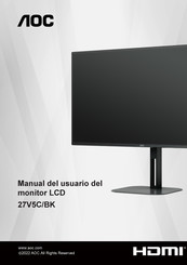 AOC 27V5C/BK Manual Del Usuario