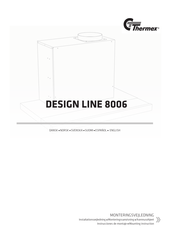 THERMEx DESIGN LINE 8006 Instrucciones De Montaje