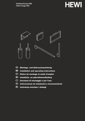 Hewi 900.21.006 Serie Instrucciones De Instalación Y Funcionamiento