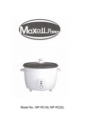 MAXELL POWER MP-RC22L Manual Del Usuario