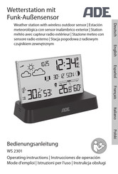 ADE WS 2301 Instrucciones De Operación